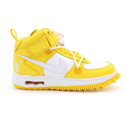 DR0500-101 Off-White Nike Air Force 1 Mid SP LTHR White Varsity Maize (Men's)