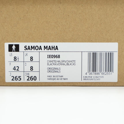 IE0968 Maha adidas Originals Samoa Half Green (Men's)