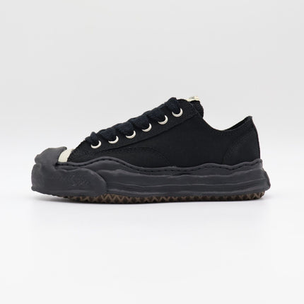 A05FW702-black/black Maison MIHARA YASUHIRO HANK Original Sole Canvas Low (Men's