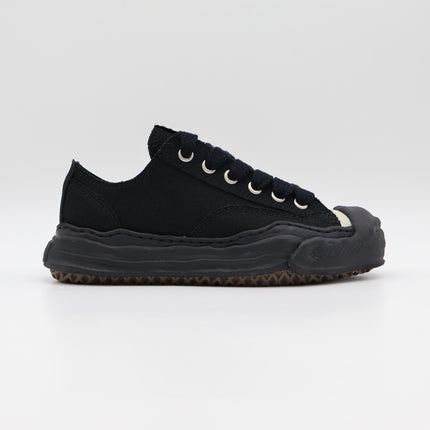 A05FW702-black/black Maison MIHARA YASUHIRO HANK Original Sole Canvas Low (Men's