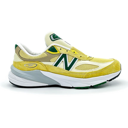 U990TE6 New Balance 990V6 Green Yellow Made in USA (Men's)