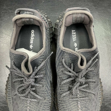 Size 10 - FU9006 adidas Yeezy Boost 350 V2 Black Non-Reflective