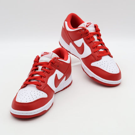 CU1727-100 Nike Dunk Low SP White University Red St. John's (Men's)