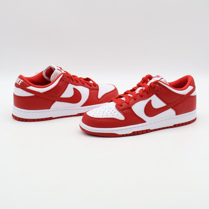 CU1727-100 Nike Dunk Low SP White University Red St. John's (Men's)