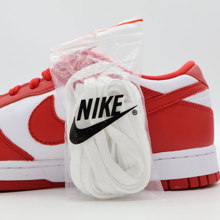 CU1727-100 Nike Dunk Low SP White University Red St. John's (Men's)