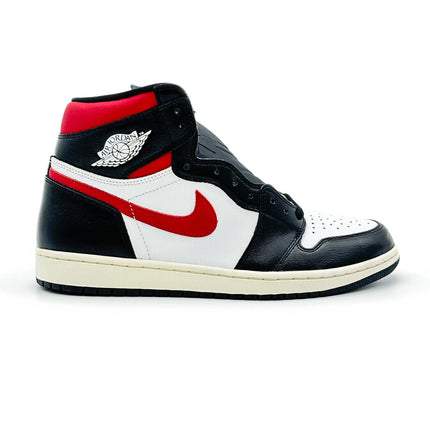 555088-061 Nike Air Jordan 1 Retro High Black White Sail Gym Red