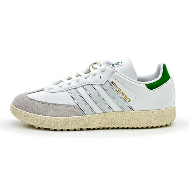 IG5711 KITH �~ adidas Originals Samba Golf Classic Off White Dash Grey (Men's)