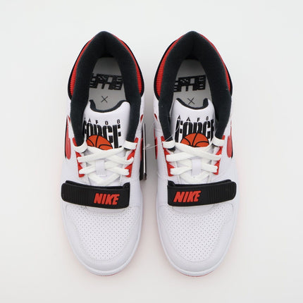 DZ6763-101 Billie Eilish �~ Nike Air Alpha Force 88 Fire Red and White