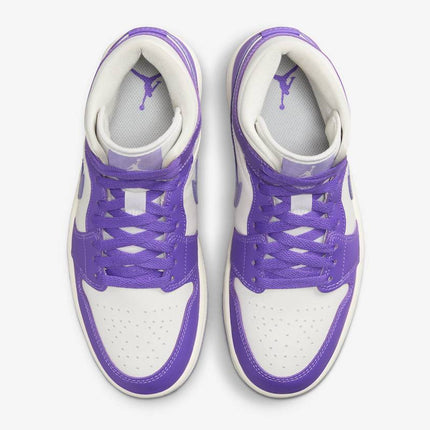 BQ6472-504 Nike Air Jordan 1 Mid Action Grape (Women's)