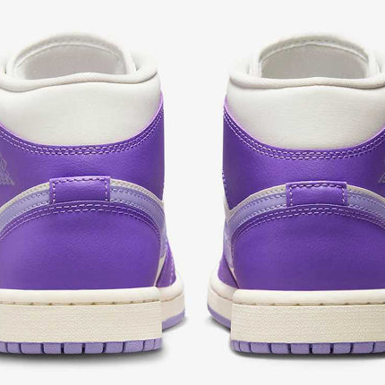 BQ6472-504 Nike Air Jordan 1 Mid Action Grape (Women's)