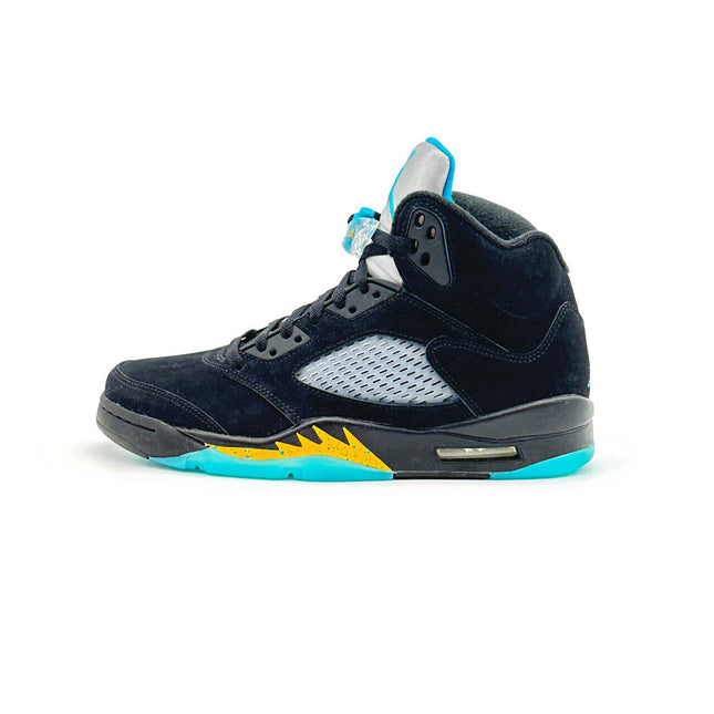 DD0587-047 Nike Air Jordan 5 Aqua Black Aquatone Taxi