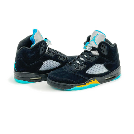 DD0587-047 Nike Air Jordan 5 Aqua Black Aquatone Taxi