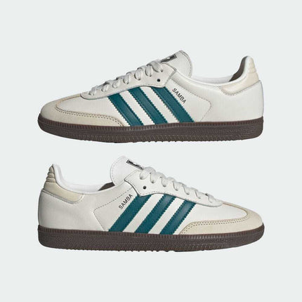 IG1963 adidas Originals Samba OG Cloud White Legacy Teal Wonder (Women's)