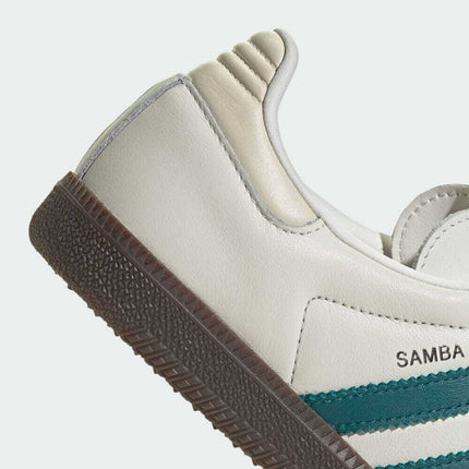 IG1963 adidas Originals Samba OG Cloud White Legacy Teal Wonder (Women's)