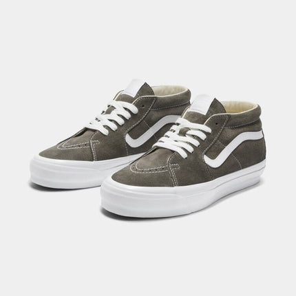 VN000CQQCHZ Vans Sk8-Mid Reissue 83 LX Pig Suede Turtle (Men's)