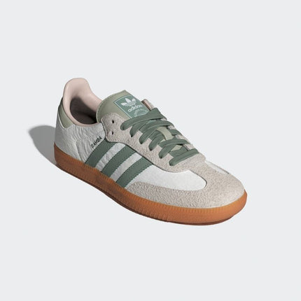 ID0492 adidas Originals Samba OG Silver Green (Women's)