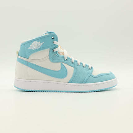 DO5047-411 Nike Air Jordan 1 High KO Bleached Aqua Blue White Mint Green (Men's)