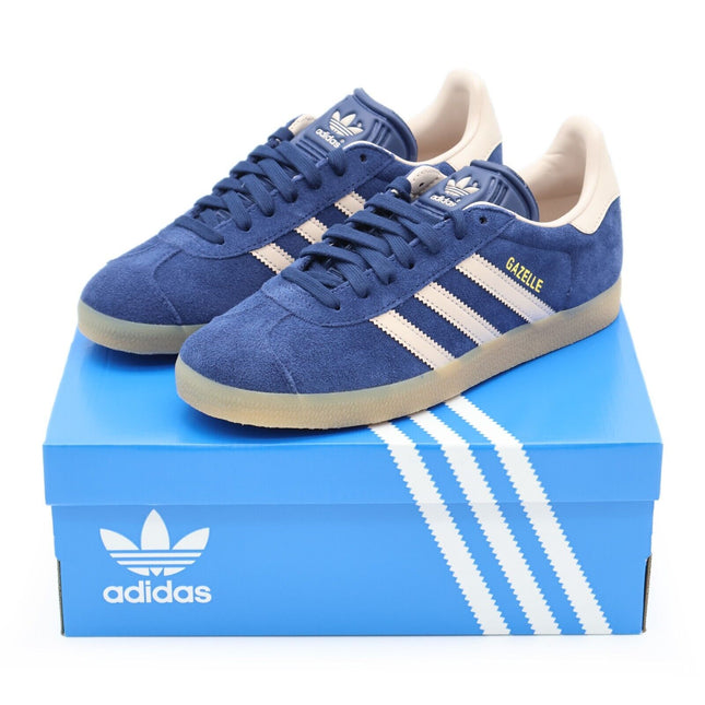 IG6201 adidas Originals Gazelle Night Indigo Wonder Taupe Gum Navy Blue (Men's)