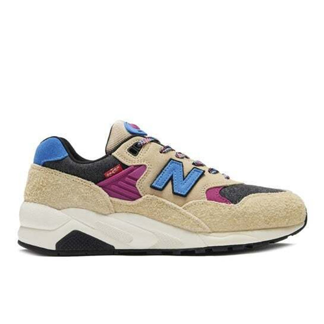 MT580LE2 Levi's New Balance 580 Beige Grey Blue (Men's)