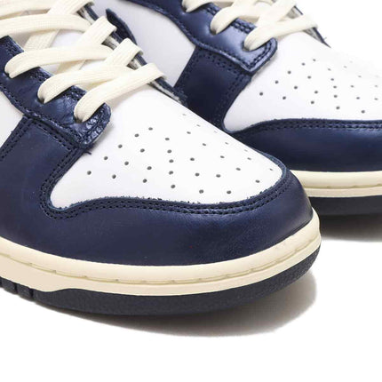 DD1503-115 Nike Dunk Low Vintage Navy White Midnight Navy Sail (Women's)