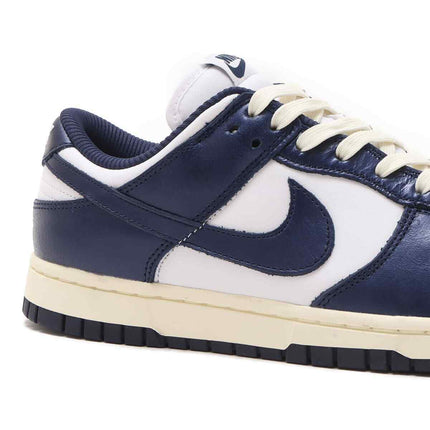 DD1503-115 Nike Dunk Low Vintage Navy White Midnight Navy Sail (Women's)