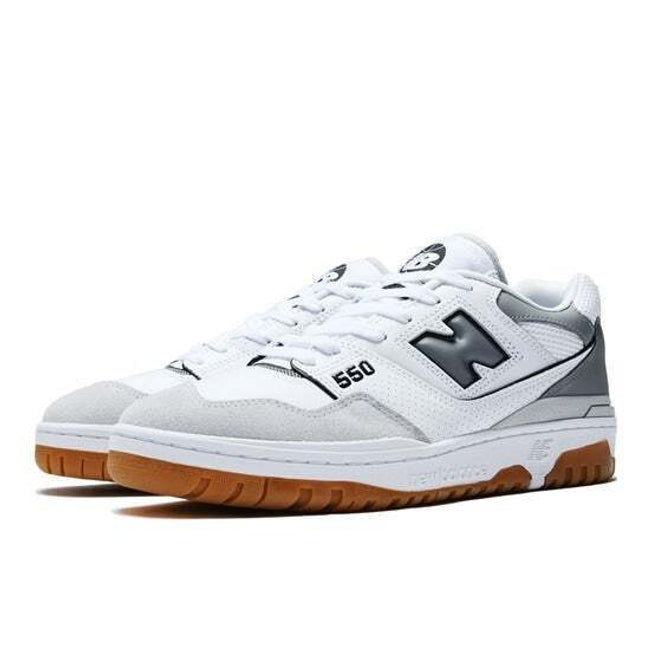 BB550ESC New Balance 550 White Gray (Men's)