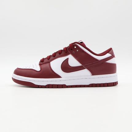 DD1391-601 Nike Dunk Low Retro Team Red White Wine Bordeaux Burgundy (Men's)