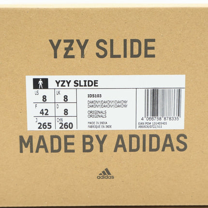 ID5103 adidas YEEZY Slide Dark Onyx (Men's)