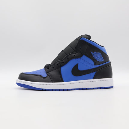 DQ8426-042 Nike Air Jordan 1 Mid Black White Royal Blue (Men's)