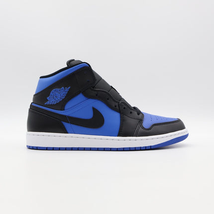 DQ8426-042 Nike Air Jordan 1 Mid Black White Royal Blue (Men's)