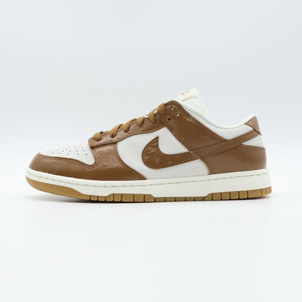 FJ2260-001 Nike Dunk Low LX Ale Brown Ostrich Phantom Metallic Gold (Women's)