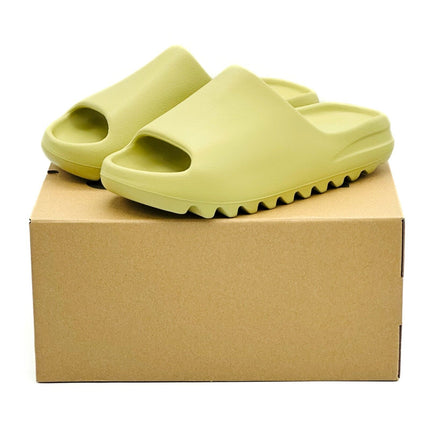 FZ5904 Adidas Yeezy Slide Resin Brown Yellow Beige Green