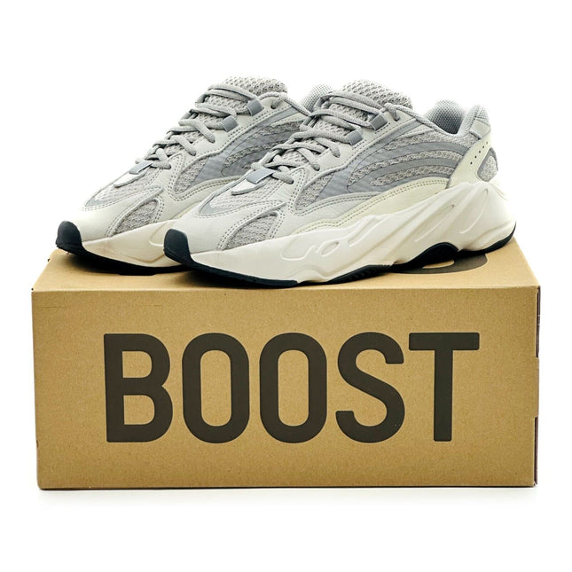 EF2829 Adidas Yeezy Boost 700 V2 Static White Silver Grey Black Gray