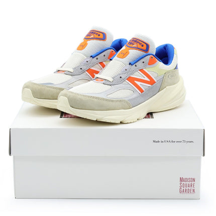 U990KN6 KITH New Balance 990V6 Ronnie Fieg & MSG Antique White Scarlet (Men's)