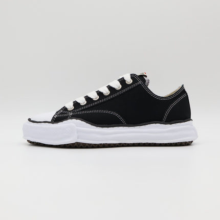 A01FW702-BLACK Maison MIHARA YASUHIRO PETERSON OG Sole Canvas Low Cut (Men’s)