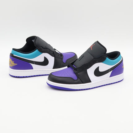 553558-154 Nike Air Jordan 1 Low Bright Concord (Men's)