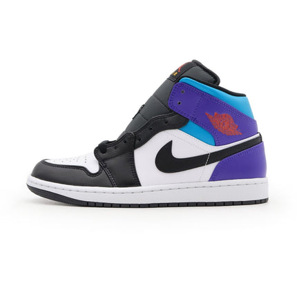 DQ8426-154 Nike Air Jordan 1 Mid Bright Concord Black Blue Purple White (Men's)