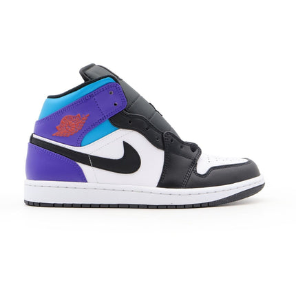 DQ8426-154 Nike Air Jordan 1 Mid Bright Concord Black Blue Purple White (Men's)