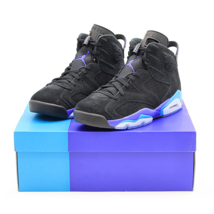 CT8529-004 Nike Air Jordan 6 Retro Aqua Black Bright Concord Aquatone (Men's)