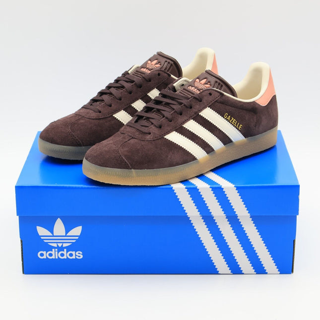 IF3233 adidas Originals Gazelle Shadow Brown Cream White Gum (Women's)