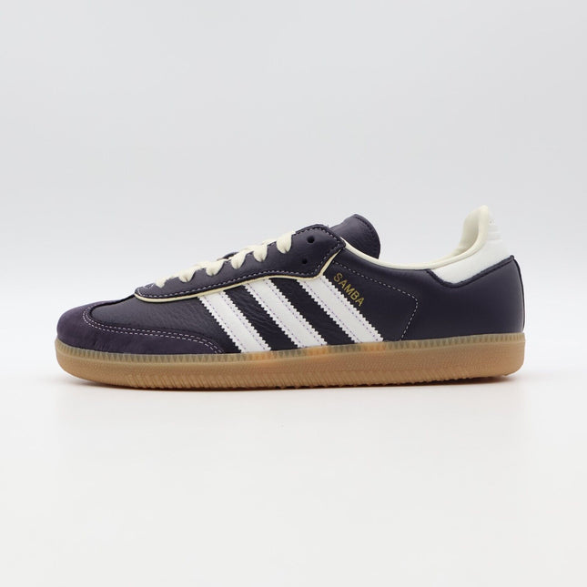 IG6836 adidas Originals Samba OG Aura Black Cream White Gold Metallic (Women's)