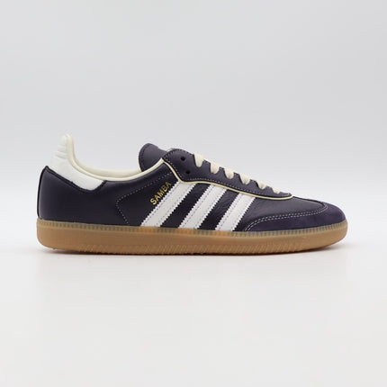 IG6836 adidas Originals Samba OG Aura Black Cream White Gold Metallic (Women's)