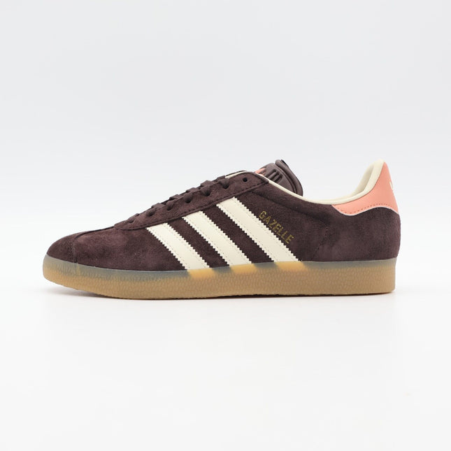 IF3233 adidas Originals Gazelle Shadow Brown Cream White Gum (Women's)