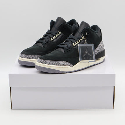 CK9246-001 Nike Air Jordan 3 Retro Off Noir (Women's)