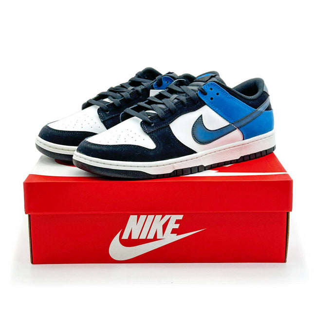 FD6923-100 Nike Dunk Low Industrial Blue Summit White Black