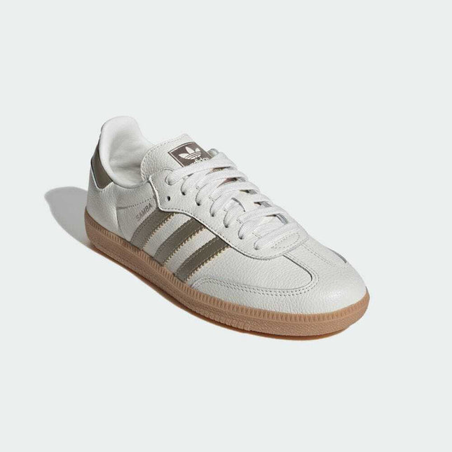 IG1964 adidas Originals Samba OG Off White Cyber Metallic Wonder (Women's)