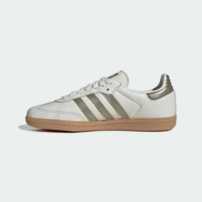 IG1964 adidas Originals Samba OG Off White Cyber Metallic Wonder (Women's)