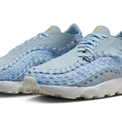 FV6103-400 Nike Air Footscape Woven Ice Blue (Women's)