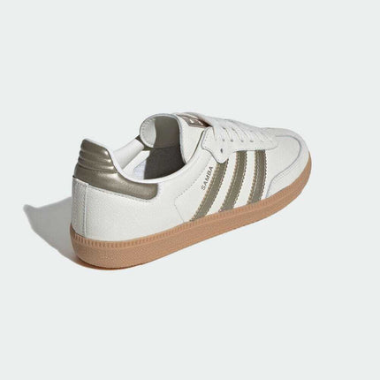 IG1964 adidas Originals Samba OG Off White Cyber Metallic Wonder (Women's)