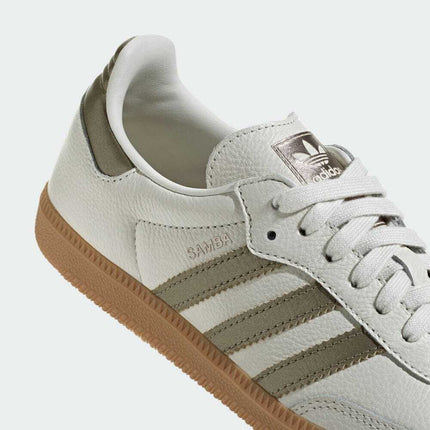 IG1964 adidas Originals Samba OG Off White Cyber Metallic Wonder (Women's)